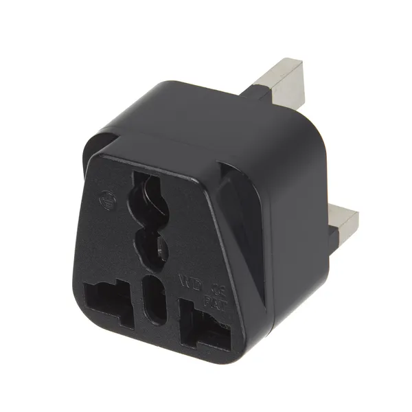 Univerzális eu-uk adapter, fekete, maclean mce154