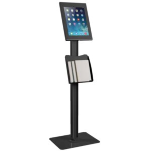 Ikiosk tablet állvány ipad pro 12.9 fekete biztonsági zárral
