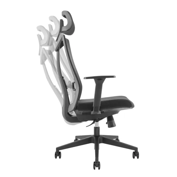 Ergo office er-414 prémium fekete ergonomikus irodai szék