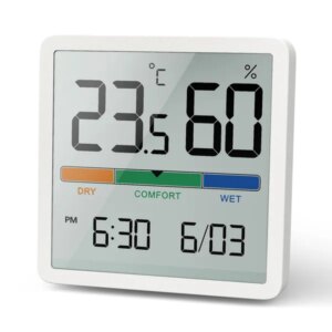 Greenblue gb380 hőmérséklet és páratartalom mérő óra dátum funkcióval