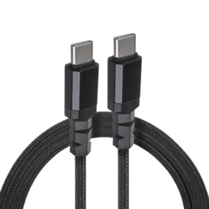 Maclean mce491 usb-c kábel 100w, 1m, fekete