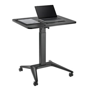 Maclean mc-453b mobil laptop asztal - fekete, állítható magasságú