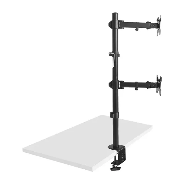 Maclean mc-967 dupla monitor tartó, 13-27, 9kg, vesa 100x100