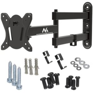 Maclean mc-417 tv/monitor fali tartó, 13-32, 30kg, fekete