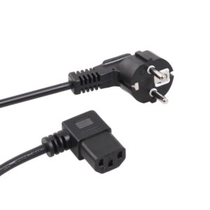 Maclean 5m 3-pin eu tápkábel - számítógép, tv, projektorhoz