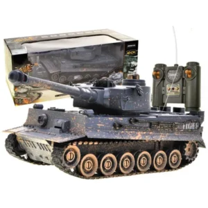 Rc harci tank tigris 103 1/28 led és hanghatásokkal