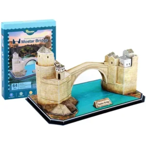 Mostari öreg híd 3d puzzle 64 darabos