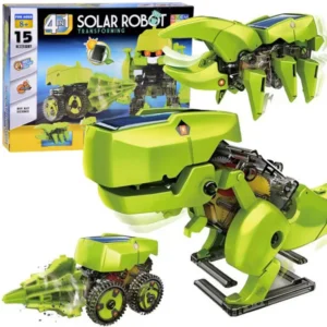 Napelemes 4in1 dino játék készlet