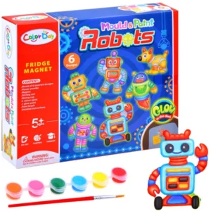 Robot mágnes készítő készlet gyerekeknek