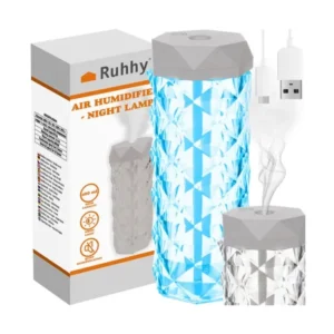 Rózsa led légnedvesítő 2in1 400ml