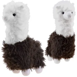 Mosolygós alpaka plüss 28cm