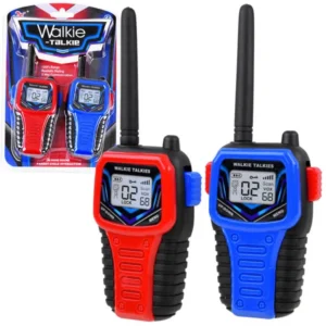 Gyerek walkie talkie készlet - 35m hatótáv, színes, kémjátékhoz