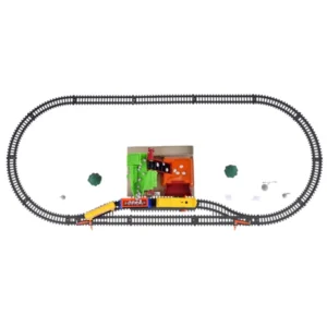 Nagy elektromos vonat kőbánya szett 320cm