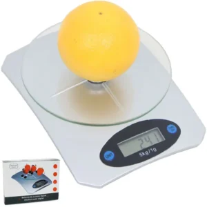 Precíziós konyhai mérleg 5kg/1g lcd