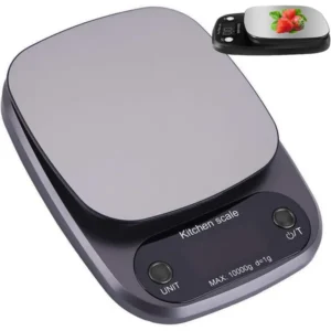 Lcd konyhai mérleg 10kg/1g pontosságú