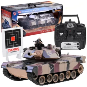 Us m1a2 távirányítós tank 1:20