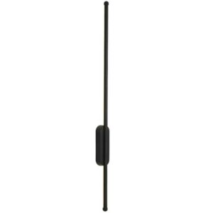 Modern led fali lámpa 60cm, 4000k, fekete