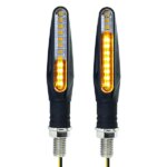 Dinamikus led irányjelző motorhoz 12v 2db