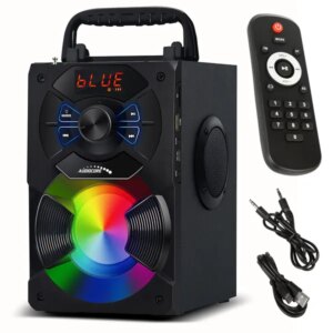 Audiocore ac730 bluetooth hangszóró 11w, fm rádió, usb, sd, távirányító