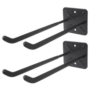 Maclean mc-436 fali tartó készlet 2db, 70kg, acél, fekete