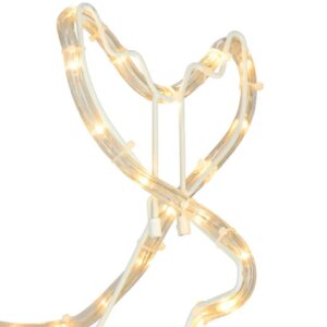 Springos® led rénszarvas dekoráció, 144 meleg fehér fény, ip44, beltéri/kültéri