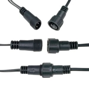 Springos® többszínű led jégcsap füzér 144l 5m