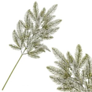 Springos® zöld havas díszág 68cm