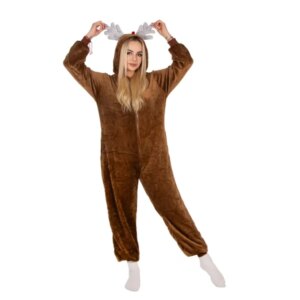 Springos rénszarvas kigurumi pizsama m