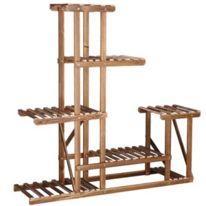 Springos fa virágtartó 6 szintes 95x95x25 cm