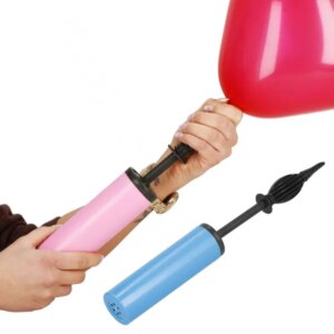 Lufi pumpa színes műanyag 41cm