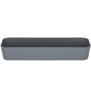 Springos szürke pp tároló 26x9x4,5 cm