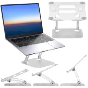 Springos® ezüst laptop állvány