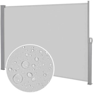 Springos® oldalfal napellenző 300x160cm, világosszürke