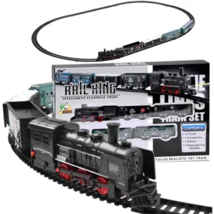 Elektromos gőzmozdony készlet 65cm