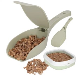 Springos® zöld alomlapát 26,5cm pp