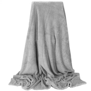 Springos® dombornyomott takaró 150x200cm szürke