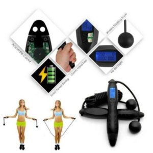 Okosfit ugrálókötél - kalóriaszámlálóval és hd kijelzővel