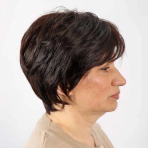 Modern bob paróka - természetes hatás