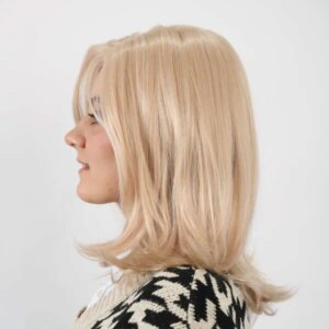Eleanore platinaszőke paróka - gyors elegancia