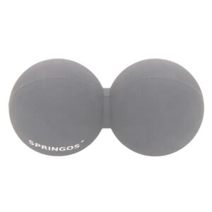Springos masszázslabda szürke 13cm