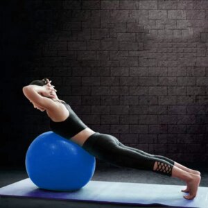 Kék fitlab edzőlabda 85 cm