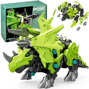 Triceratops robot építő készlet gyerekeknek
