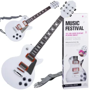 Gyerek elektromos gitár pánttal - valósághű játékélmény