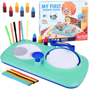 Kreatív 3in1 művésztábla gyerekeknek