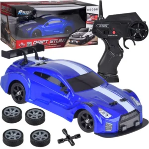 Rc drift autó 4x4 füsttel és led-del 1:16 méretarányban