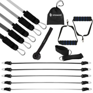Springos expander készlet 5 gumi, tpe, poliészter