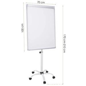 Sprignos® mágneses flipchart tábla 101x72 cm