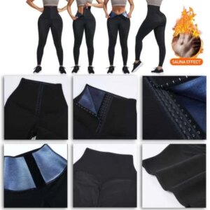 Szauna hatású testformáló leggings - eu l