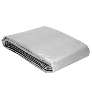 Springos ponyva 4x6m szürke, 210 gsm, víz- és fagyálló