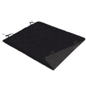 Springos fekete autós ülésvédő huzat 147x137 cm